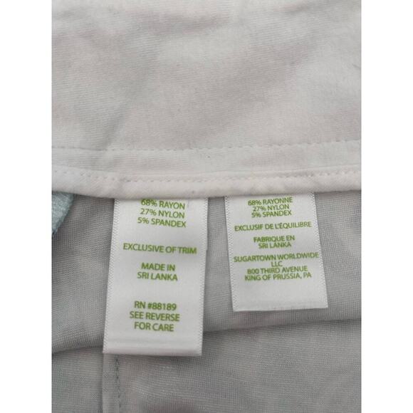 Lilly Pulitzer Elephant Appeal Preppy Resort Marina Knit Stretch Shorts Size 6 - Picture 5 of 11